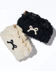 Fluffette Cosmetic Pouch Black Cream Cosmetic UE