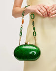 Tamberla Evening Bag Emerald Clutch UE