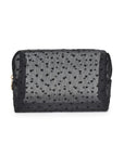 See Through Cosmetic Pouch Black Cosmetic UE