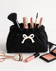 Fluffette Cosmetic Pouch Black Cream Cosmetic UE