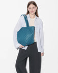 Medium Metro Tote Deluxe Pacific Tote & Satchel MZ Wallace