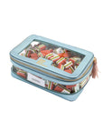 Tile Storage Bag Metallic Light Blue Home Decor - Games Oh My Mahjong