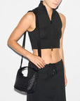 Mini Woven Hobo Black Hobo & Shoulder MZ Wallace