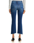The Insider Ankle Step Fray Cosmic Cowgirl Denim - Straight Mother