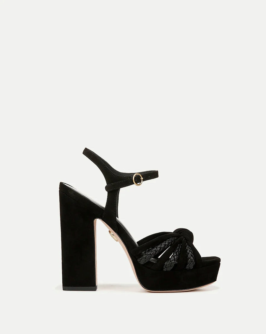Flavia Platform Sandal Black Shoes - Sandals - Heeled Sandals Veronica Beard - Shoes 