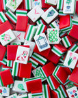 Nantucket Mahjong Tiles Home Decor - Games Oh My Mahjong