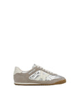 Natalia Suede Sneaker Silver/Gray Sneakers Veronica Beard - Shoes