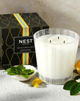3 Wick Candle 21oz Amalfi Lemon & Mint Candles & Diffusers - Candles NEST