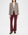 Healy Dickey Jacket Burgundy Multi Jackets - Blazers Veronica Beard