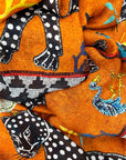 Ocelot Cashmere Blend Scarf Arancia/ Orange