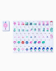 Mahjong Travel Set Palm Beach Home Decor - Games Oh My Mahjong