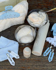 Lil Effing Clip Blue Petal Eyelet Beauty & Hair Emi Jay