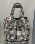 Shanti Bucket Bag Diamond Handbags - Clutch BTB Los Angeles 