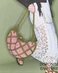 Raffia Chris Bag Raphia Vert