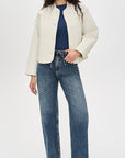 Margot Quilted Jacket Plain Tan Jackets rag & bone