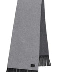 Brooke Fringe Scarf Pearl Grey Multi Scarves rag & bone