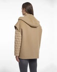 Helen Cape Jacket Camel Outerwear - Longsleeve Rino & Pelle