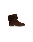 Katria Bootie Suede Espresso Boots - Booties Sam Edelman