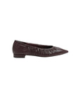 Essex Ballet Flat Leather French Burgundy Flats - Ballet Sam Edelman