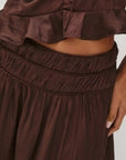 Nara Skirt Espresso Skirts - Midi Rails