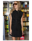 The Zaria Dress Black Dresses - Short The Shirt