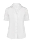 The Short Sleeve Shirt White Tops - Button Down The Shirt