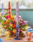 Pastel Twisted Candle Lilac Candles & Diffusers - Candles Talking Tables