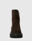 Eloise Ankle Boot Espresso Suede Boots - Booties Aquatalia