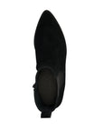 Celina Black Soft Suede Boots - Booties Paul Green
