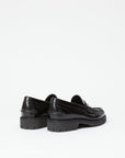 Corey Loafer Black Flats - Loafer rag & bone