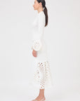 Elyse Long Sleeve Top White Tops - Blouses Simkhai