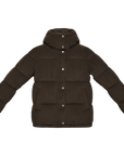 Nadege Puffer Jacket Soil Brown Outerwear - Longsleeve Save The Duck
