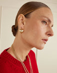 The Textured Heart Earrings Earrings Roxanne Assoulin