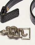 Snake Buckle Silver Accessories - Belts Claris Virot