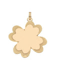 Lucky In Love Mother Of Pearl Clover 18" Drawn Link Jewelry - Necklaces Jane Win
