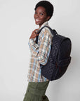 Metro Backpack Deluxe Black Handbags - Backpack MZ Wallace 