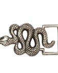 Snake Buckle Silver Accessories - Belts Claris Virot