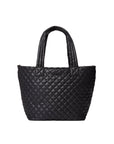 Metro Tote Deluxe Medium Black Handbags - Tote & Satchel MZ Wallace