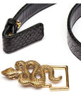 Snake Buckle Gold Accessories - Belts Claris Virot
