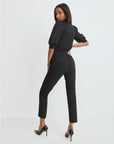 Renzo Pant Black With Gold Buttons Pants - Trousers Veronica Beard