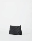 Zoey Cosmetic Large Black Handbags - Small Leather Goods - Pouches MZ Wallace