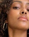 Margaux 2" Hoops Gold Jewelry - Earrings Jennifer Zeuner