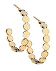 Margaux 1" Hoops Gold Jewelry - Earrings Jennifer Zeuner