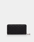 Crosby Long Wallet Black Handbags - Small Leather Goods - Wallets MZ Wallace