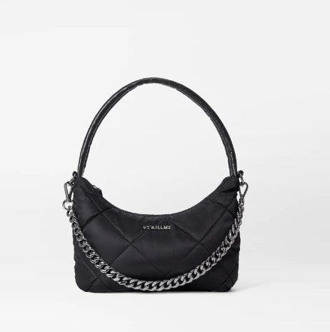 BOWERY QUILTED CROSSBODY SMALL BLK