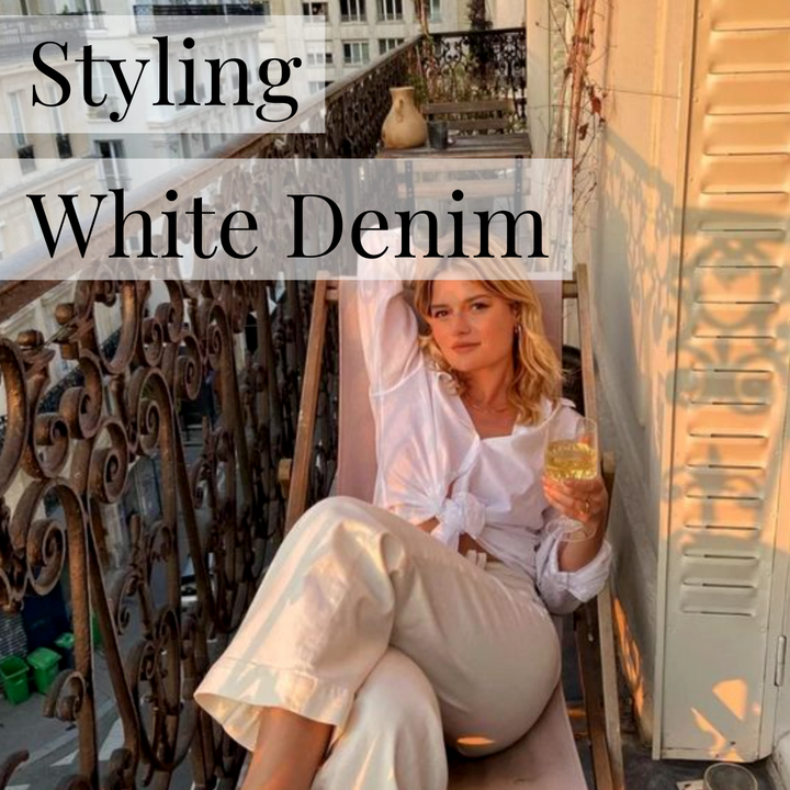 STYLING WHITE DENIM