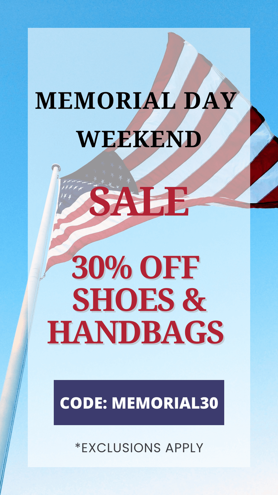 The Memorial Day Sale You Won't Want to Miss!