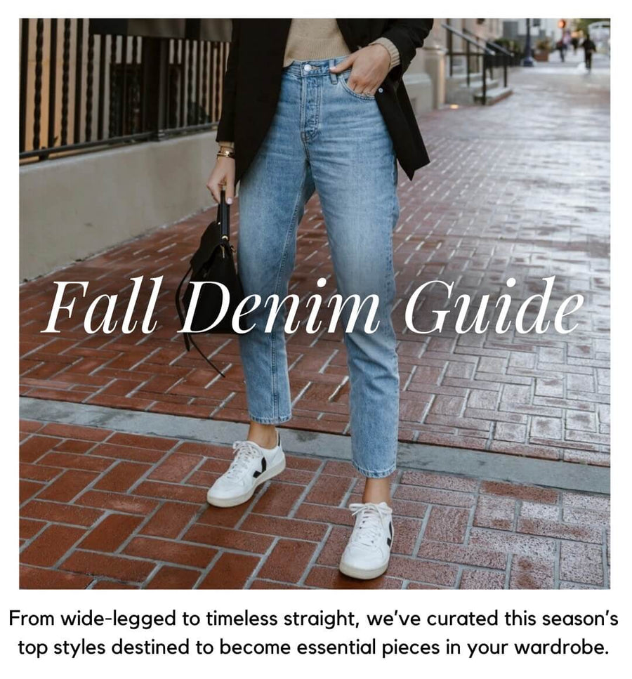 Fall Denim Guide: Discover the secrets to perfecting your fall denim style! Everything you need to know inside.