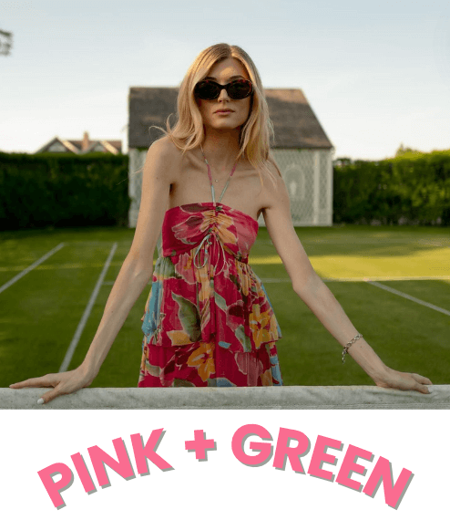 Summer Style Alert: Pink & Green Picks