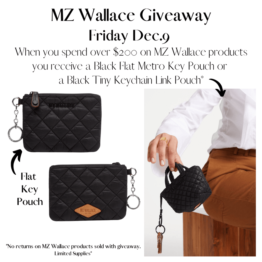 MZ Wallace Giveaway Today, Friday, December 9th